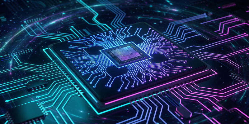 AI NPU Processor visualization