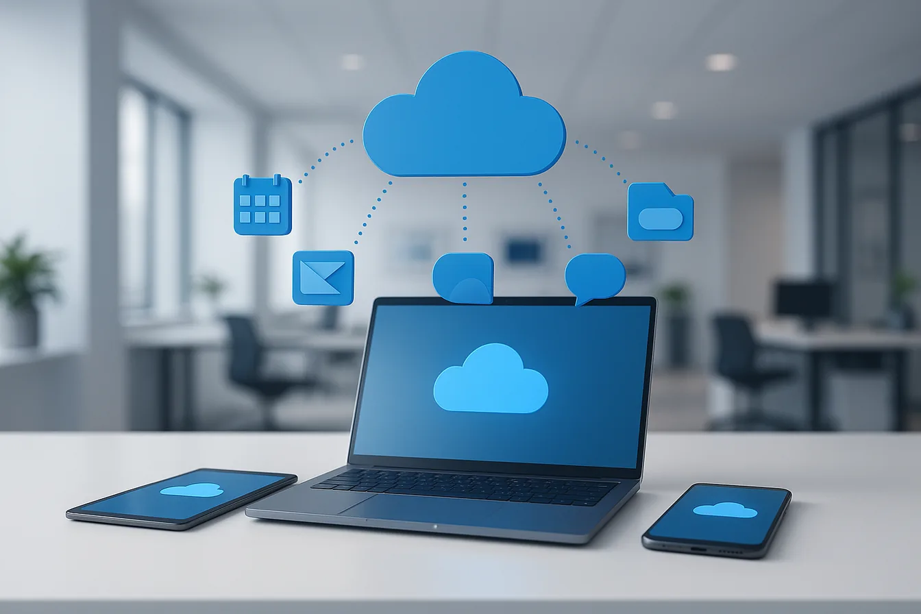 Windows 365 Cloud Apps streaming interface showing targeted application delivery from Azure cloud